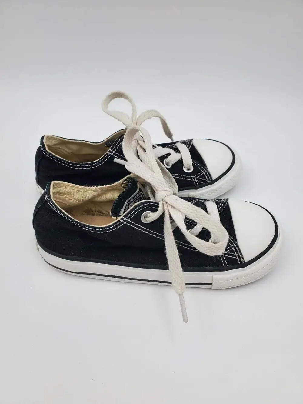 Black Converse All Star Shoes Toddler Size 9
